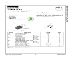 FGH20N60UFDTU.pdf