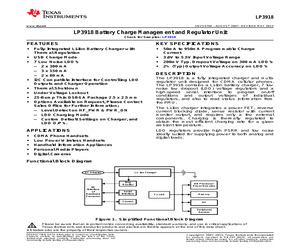 LP3918TLX/NOPB.pdf