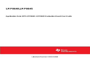 LMP8640HV-FEVAL/NOPB.pdf