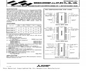 M5M41000BVP-7L.pdf